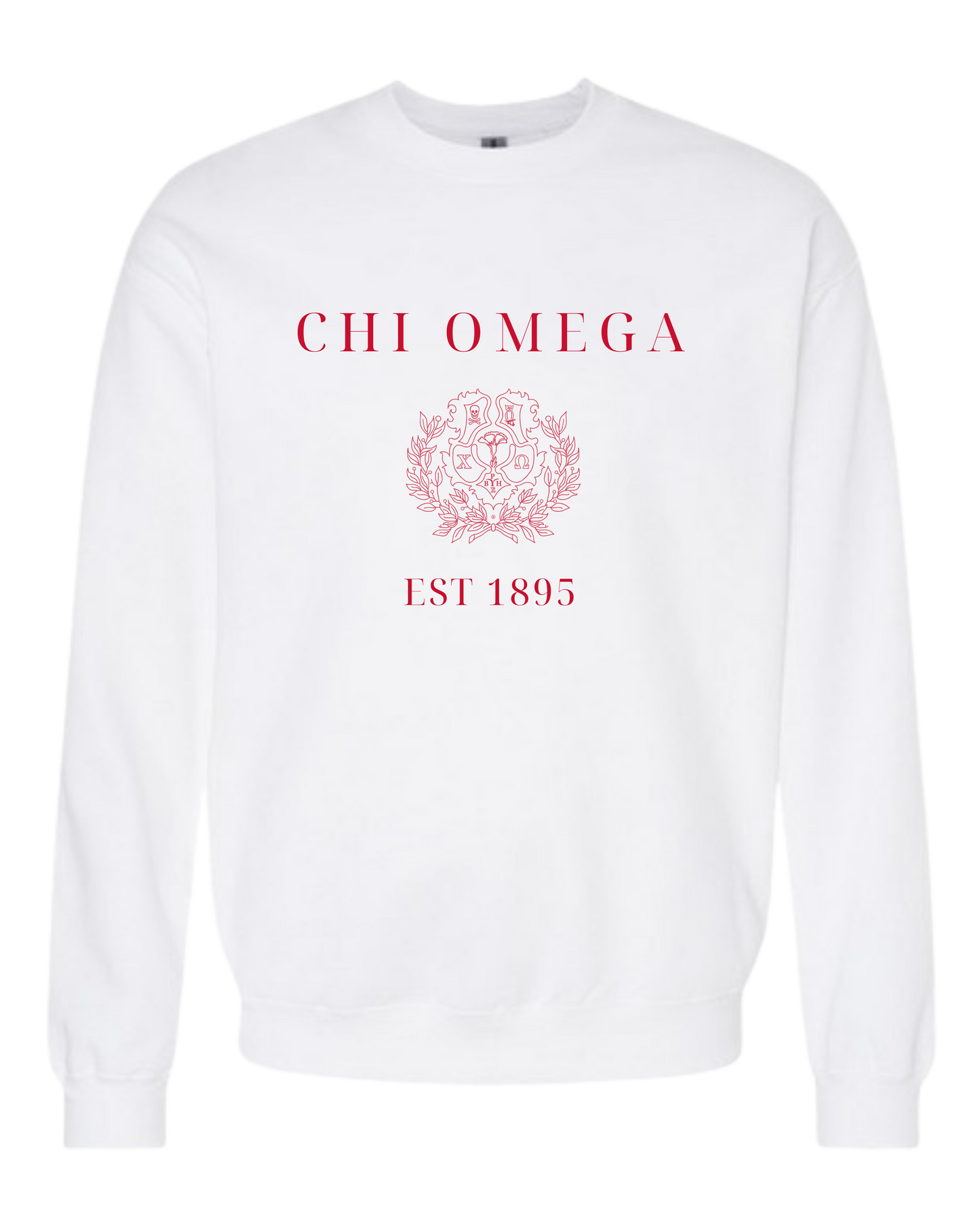 Chi Omega Crest Sweatshirt