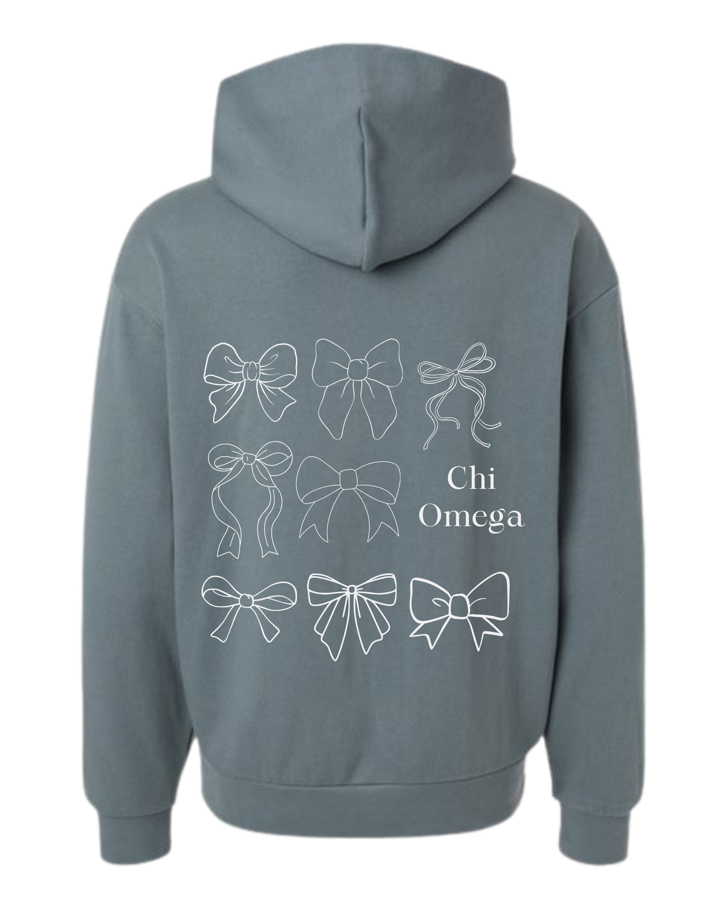 Chi Omega Bow Collection Hoodie