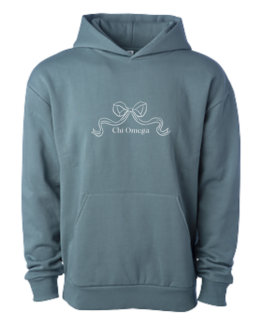 Chi Omega Bow Collection Hoodie