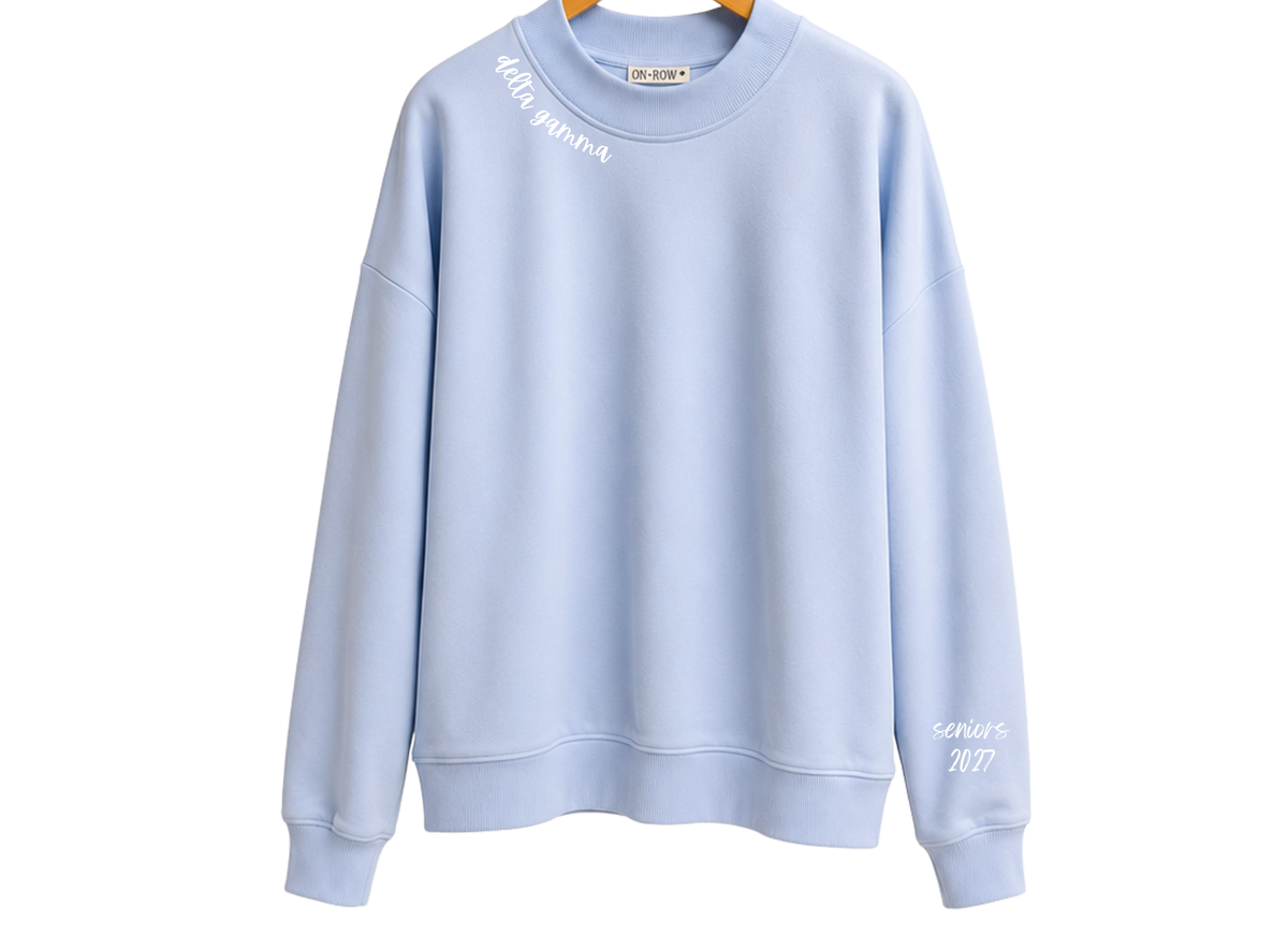 Delta Gamma Custom Seniors Mockneck