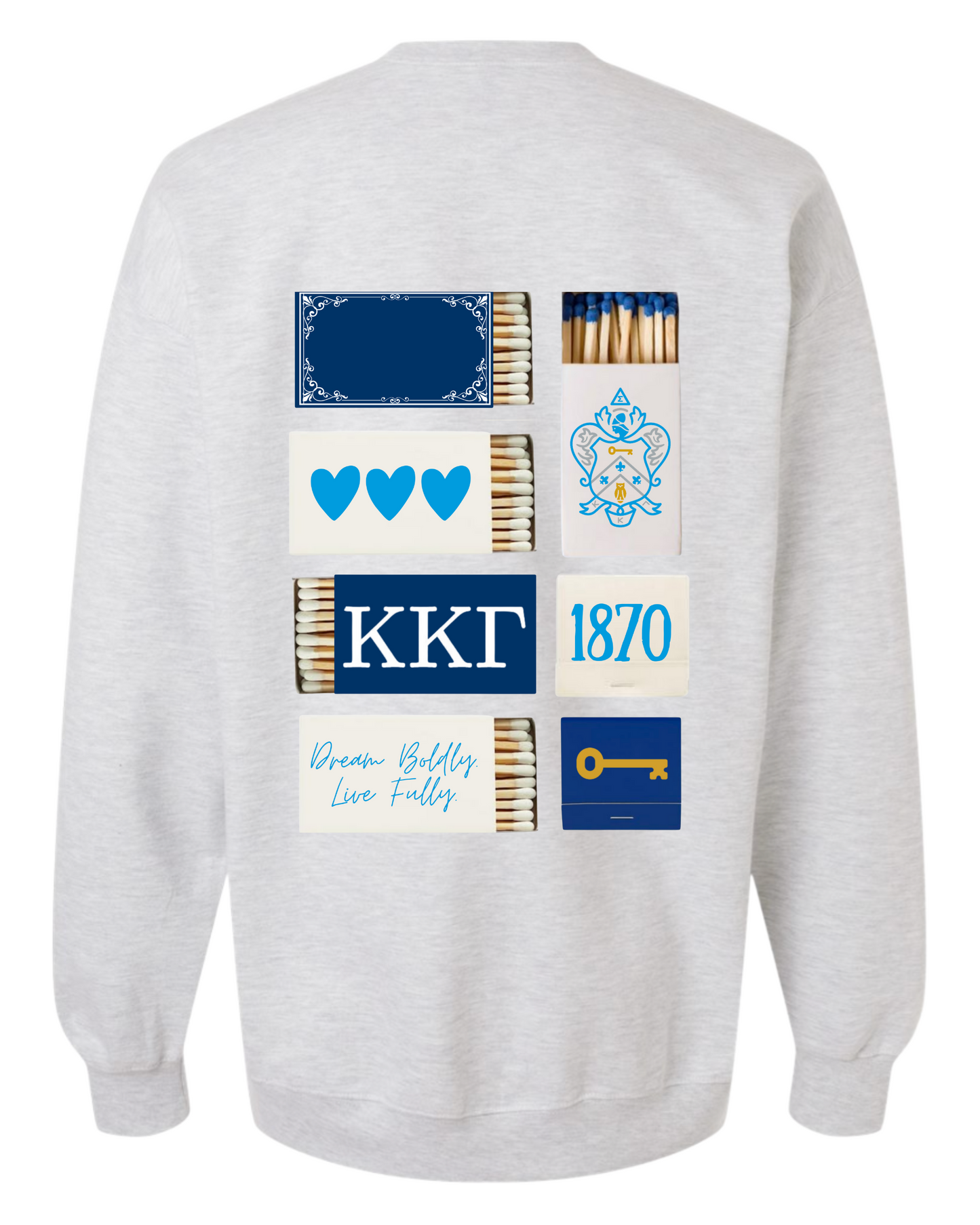Kappa Kappa Gamma Matchbox Sweatshirt