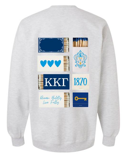 Kappa Kappa Gamma Matchbox Sweatshirt
