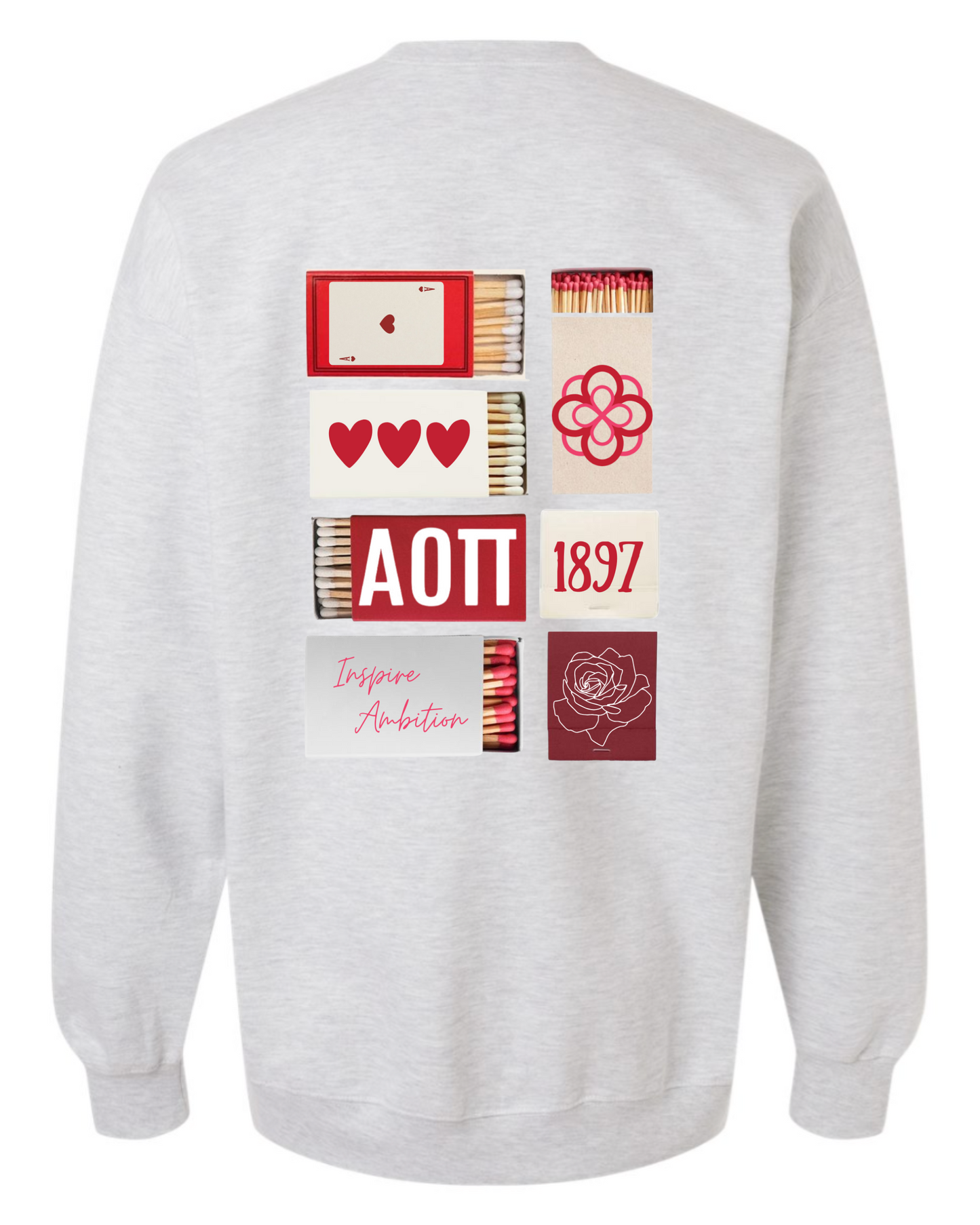 Alpha Omicron Pi Matchbox Sweatshirt