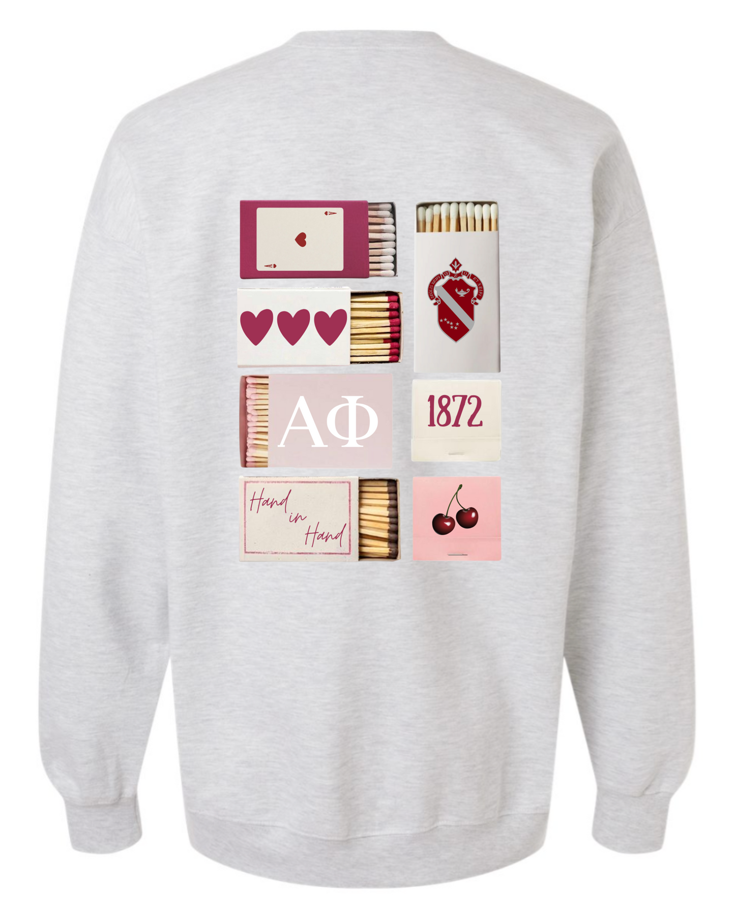 Alpha Phi Matchbox Sweatshirt