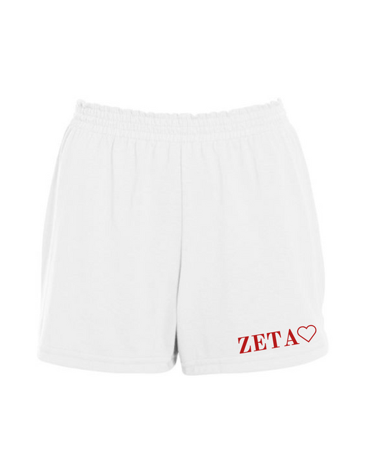 Zeta Tau Alpha (GCSU Custom Order) ZETA Shorts