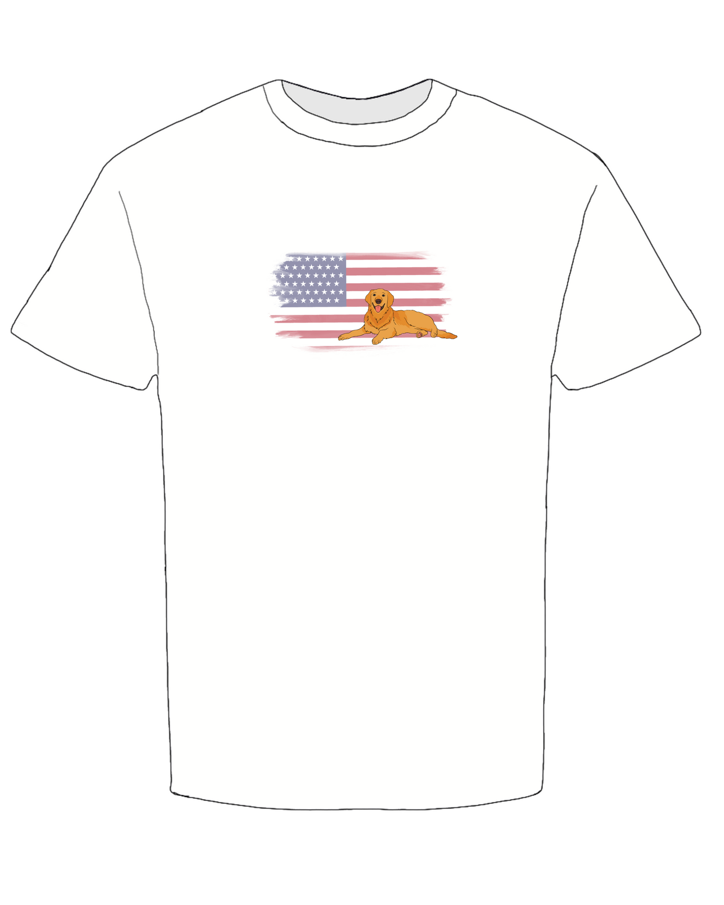 The Golden Retriever T-shirt
