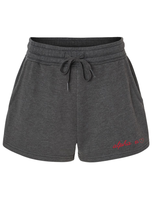Alpha Omicron Pi With Love Shorts