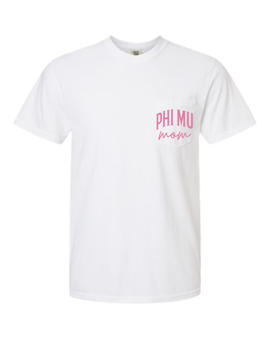 Phi Mu MOM T-shirt