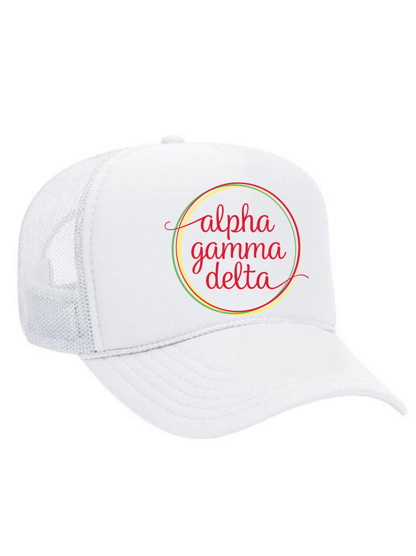 Alpha Gamma Delta Trucker Hat