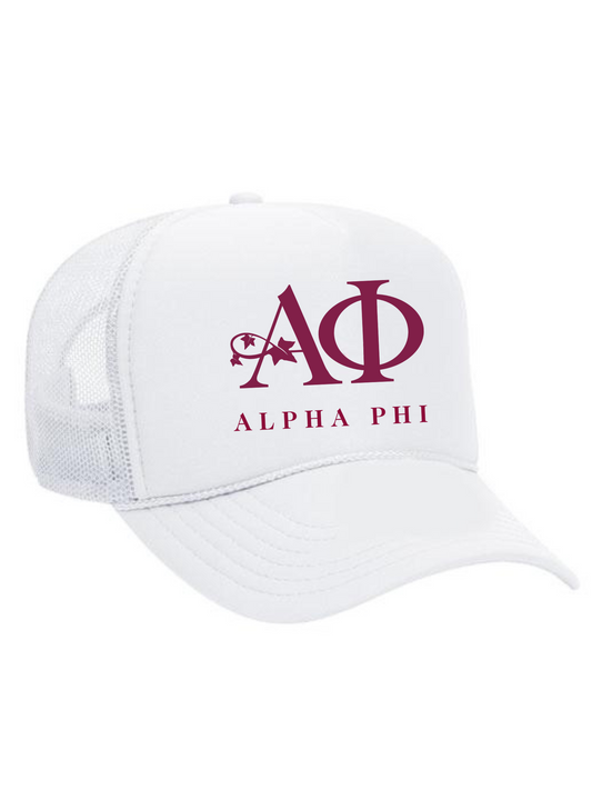 Alpha Phi Trucker Hat