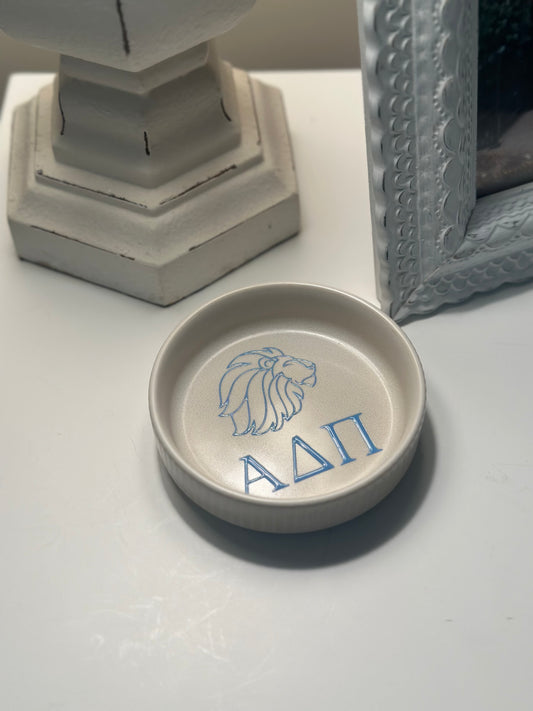 Alpha Delta Pi Jewerly Dish