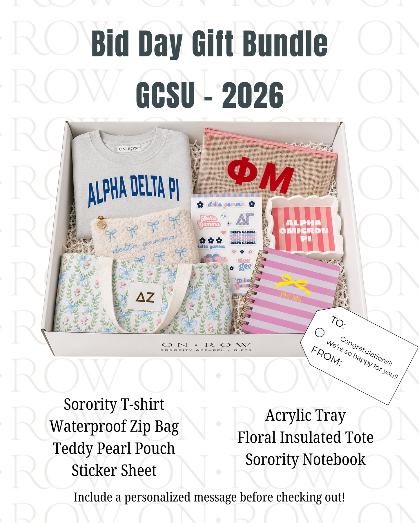 Pre-order: The GCSU Bid Day Bundle 2026