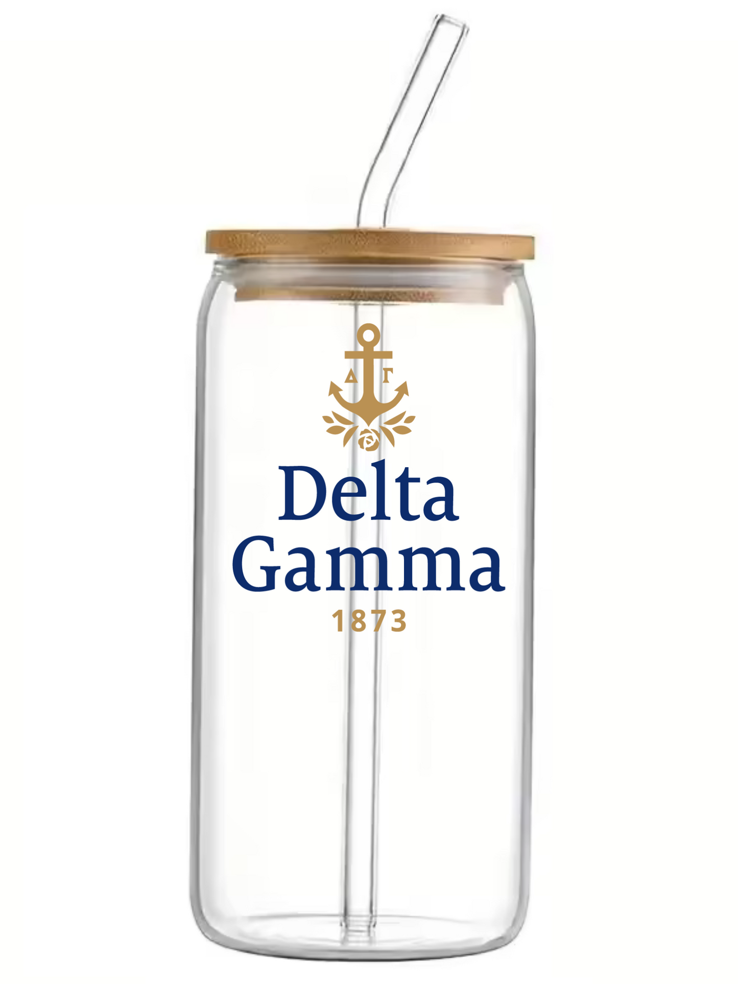 Delta Gamma Glass Cup