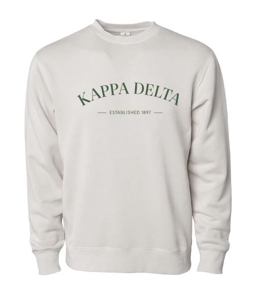 Kappa delta crest sweatshirt hotsell