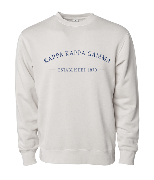 Kappa Kappa Gamma Established Sweatshirt