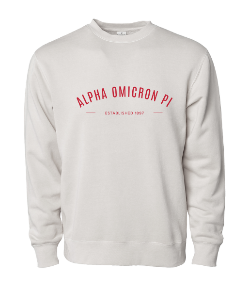 Alpha Omicron Pi - Established Sweatshirt