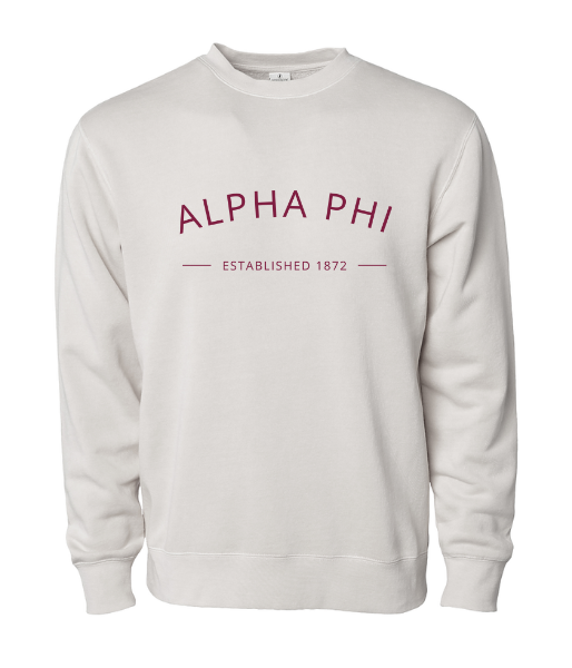 Alpha Phi - Established Sweatshirt