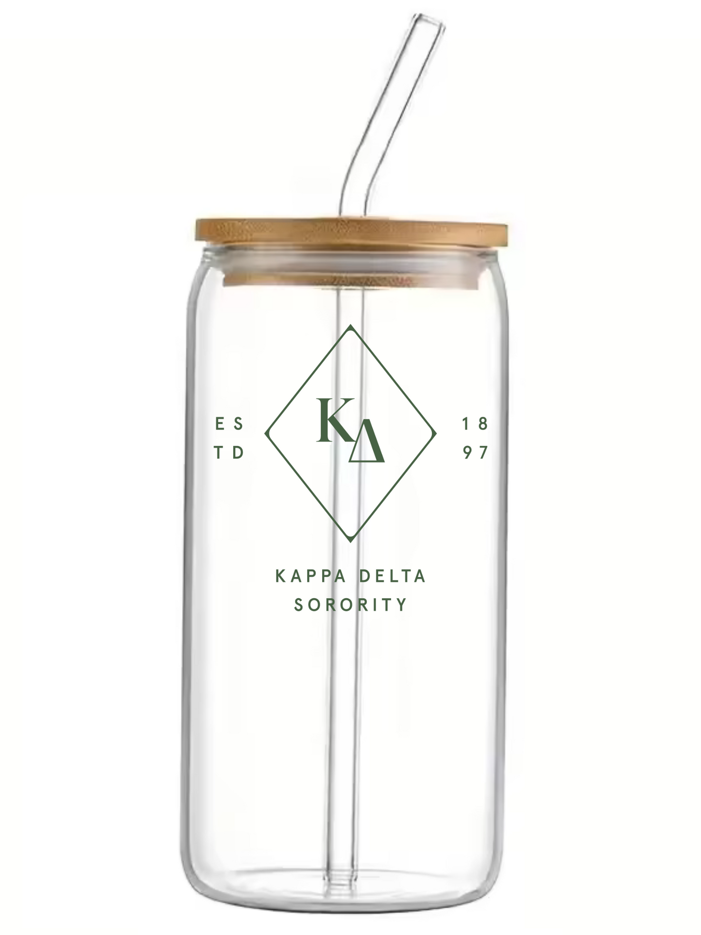 Kappa Delta Glass Cup