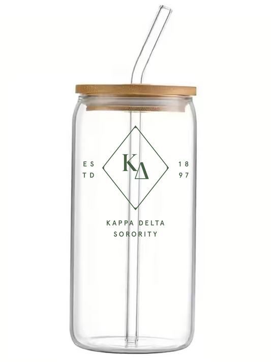 Kappa Delta Glass Cup