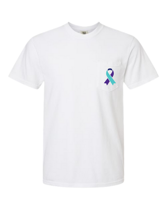 White Suicide Awareness T-Shirt