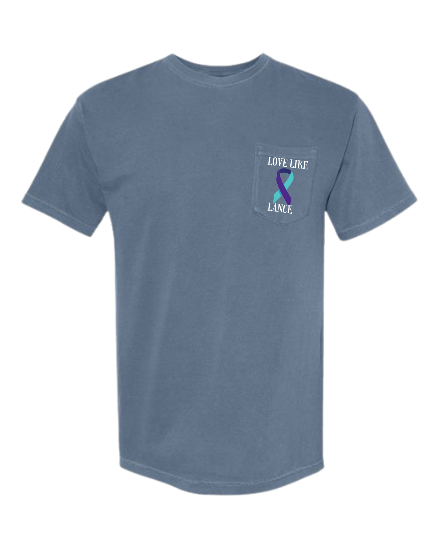 Love like Lance Blue Suicide Awareness T-Shirt