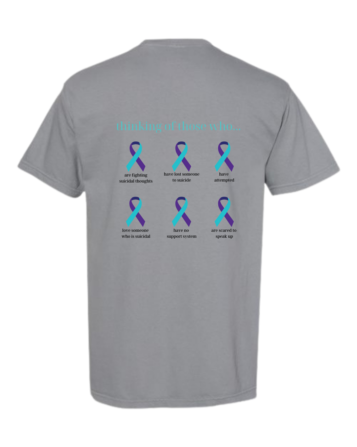 Love like Lance Grey Suicide Awareness T-Shirt