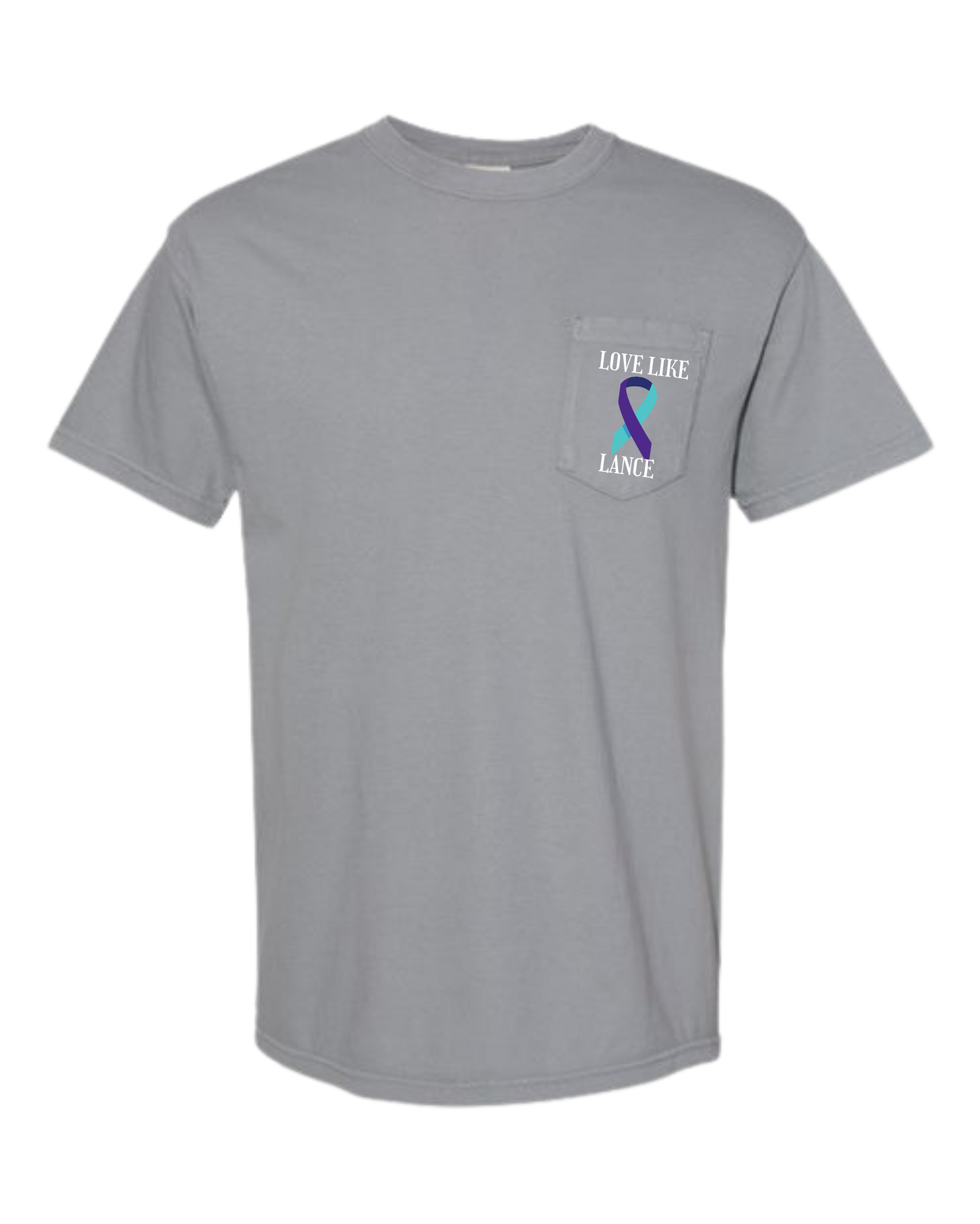 Love like Lance Grey Suicide Awareness T-Shirt