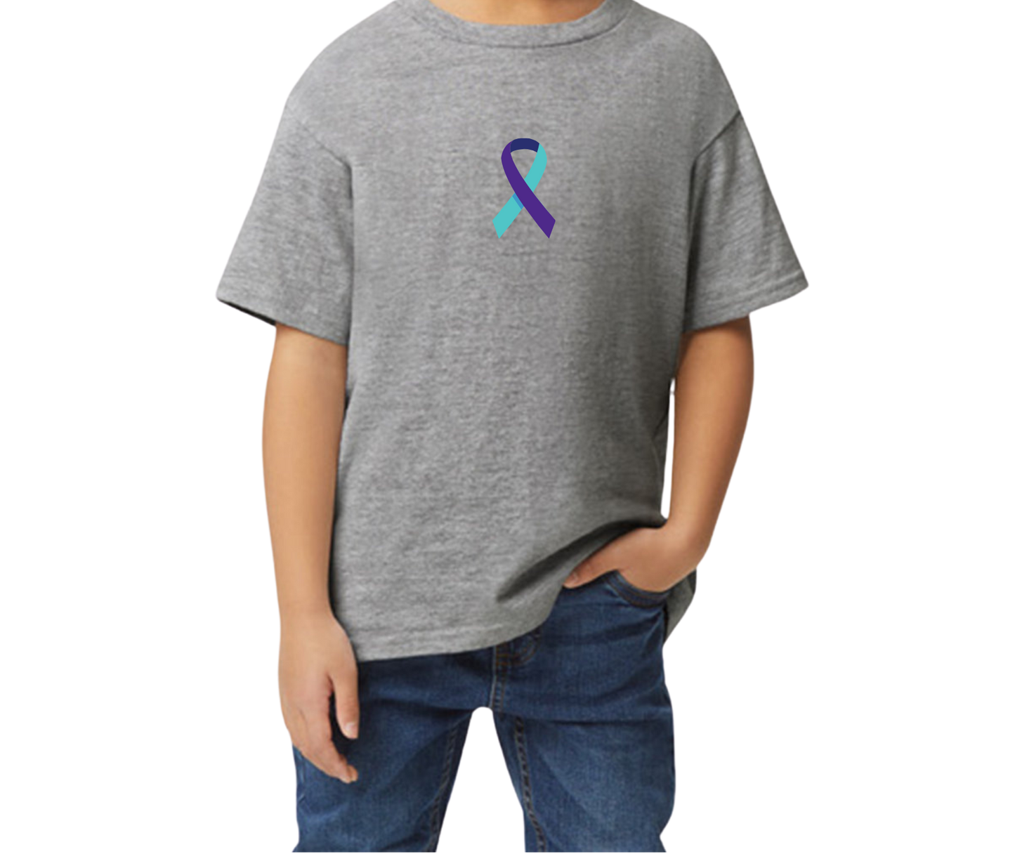 Youth Suicide Awareness Ribbon T-Shirt