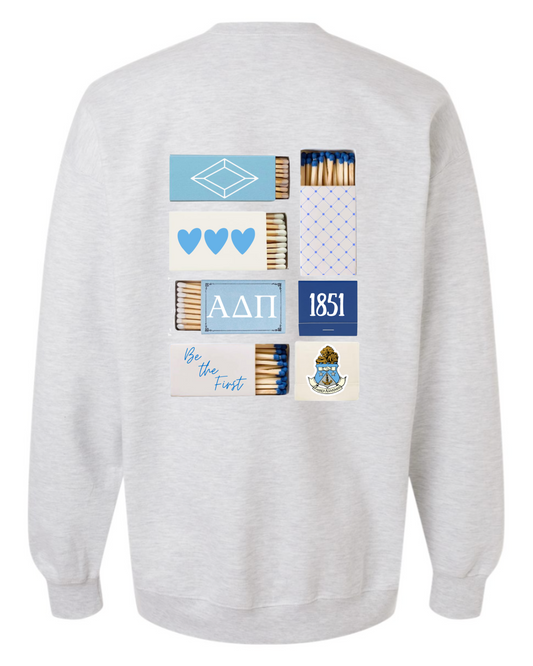 Alpha Delta Pi Matchbox Sweatshirt