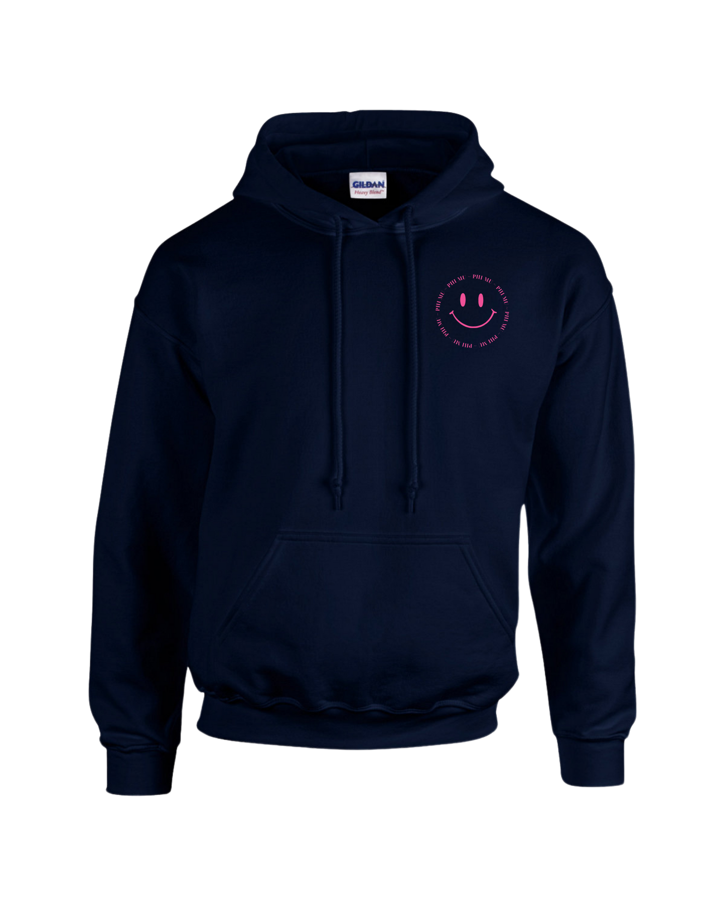 Phi Mu Smiley Face Hoodie