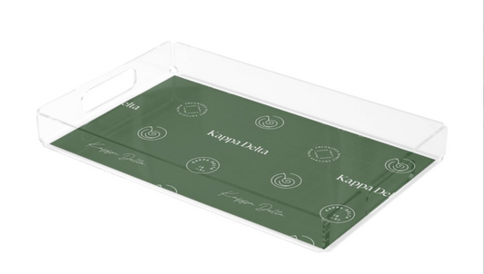 Kappa Delta Decorative Tray (Large)