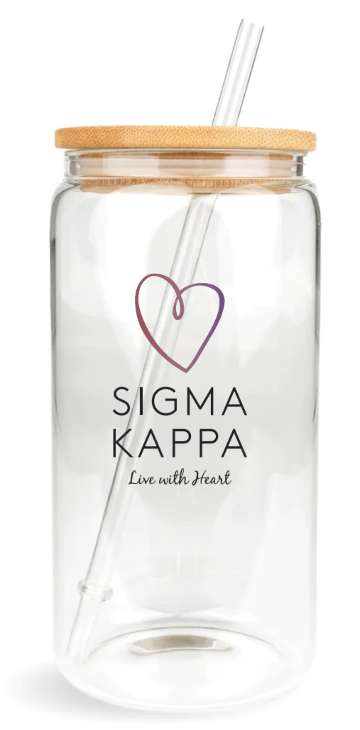 Sigma Kappa Glass Cup