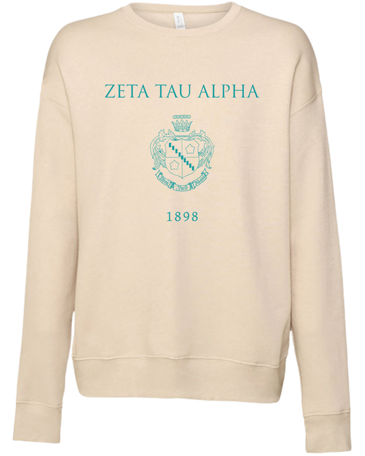 Zeta Crest Sweatshirt