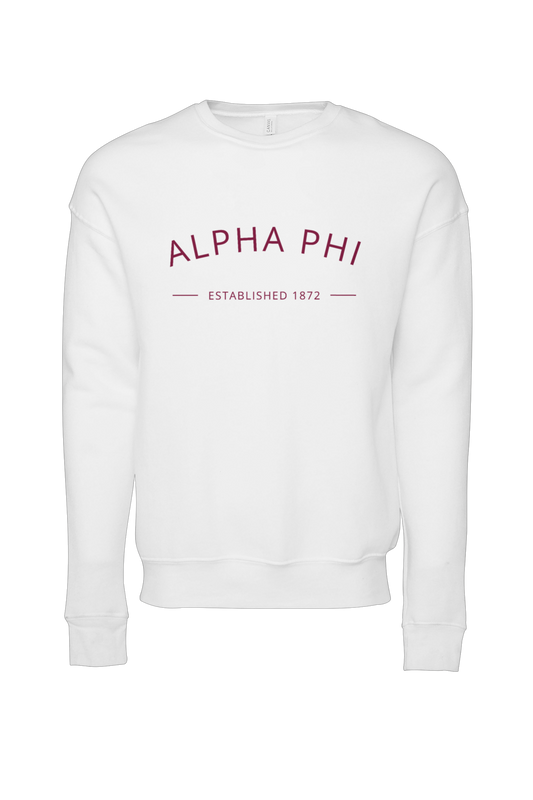 Alpha Phi - Established Sweatshirt